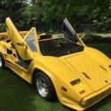Bright Yellow 1986 Countach Kit Car