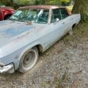 BRING ALL OFFERS 1965 Blue Chevrolet Impala 4D 250HP 327 Engine Double Hump Head