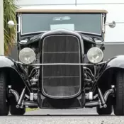 Brooksville Steel Body. Dressed up 350 CID V8, overdrive trans, disc brakes.