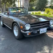 Brown Triumph TR6 with 63000 Miles available now!