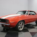 BUILT CRATE MOTOR, 4 WHEEL DISCS, VINTAGE AIR, BEAUTIFUL CINDER RED, 2K ON RESTO