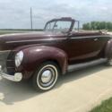 burgandy Ford Deluxe convertible with 37,998 Miles available now!
