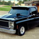 C-10 PRO STREET BIG BLOCK BBC BACK HALF BIG TIRE PUMP GAS DAILY DRIVER STEPSIDE