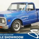 C-10 with a 350ci with Holley sniper EFI and Edelbrock aluminum heads