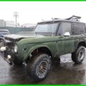 C 1971 Ford Bronco 6-Cylinder Gas Manual NO RESERVE
