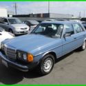 C 1983 Mercedes-Benz 300 4 Dr Turbodiesel Used 3L I5 10V Automatic NO RESERVE