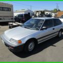 C 1988 Honda Civic DX Used 1.5L I4 16V Automatic NO RESERVE
