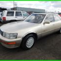 C 1992 Lexus LS 400 Used 4L V8 32V Automatic Sedan Premium NO RESERVE