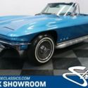 C2 Chevy Vette V8 Manual Classic Vintage Collector Blue Droptop White Stingray