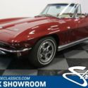 C2 Vette Original V8 Auto Classic Vintage Collector Chevy Stingray Red Black Dro