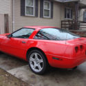 C4 Corvette red on red LT1 motor c5 c6 wheels loaded up Bose Gold No Reserve