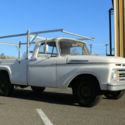 CA Black Plate TRUCK VTG Hauler V8 4spd camper trailer special 1961 1962 1964