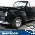 Cabriolet Black PreWar Classic Vintage Collector Flathead Manual Restored Conver