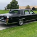 Cadillac brougham fully loaded sunroof triple black factory wires no rust