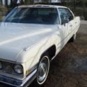 Cadillac Deville 1973 white 4 door