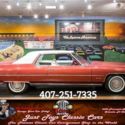 Cadillac DeVille Burgundy Metallic with 13,242 Miles, for sale!