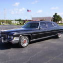 Cadillac Fleetwood Seventy-five black limo 3 owner car Estate sale Beautiful!