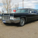 Cadillac limousine 1969 with partition window
