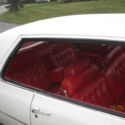 CADILLAC WHITE ON RED LEATHER COUPE DEVILLE! 47K ORIGINAL MILES.
