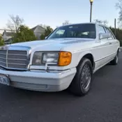 California Rust free Serviced and Maintained Mercedes Flagship Sedan 560 SEL