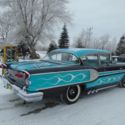 Canadian 1958 Pontiac with original 348 v8 and Tri Power Cool 70&#039;s paint LUCKY58