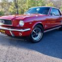 Candy Apple Red &#034;Original C CODE &#034; W/ Vintage AC ! Great Driver Quality Stang !
