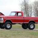 Candy Apple Red 1969 Ford F-100