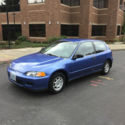 Captiva Blue, EG, Hatch, Hatchback, VTEC-E