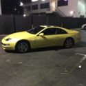 Car collectors Pearl Glow Yellow 1991 Nissan 2+2 in flawless condition