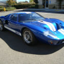 CAV 1966 Ford GT-40 tribute, Viper Blue with white stripes as new condition