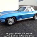 Celebrate your Holidays with this 1967 Corvette Stingray Convertible Look!