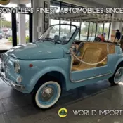 CELESTE BLUE 1971 FIAT JOLLY 500 - (FRAME-ON RESTORATION)