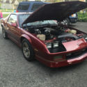 Cheverolet Iroc Z 5.7 Engine Dark Red Metallic