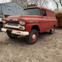 Chevrolet 1959 NAPCO panel , gmc  , civil defence , firetruck