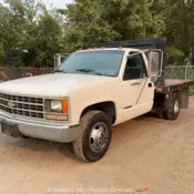 Chevrolet 3500 Flatbed Equipment Haul Stake Bed Pickup Truck 5.7L V8 A/T bidadoo