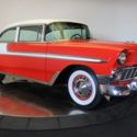 Chevrolet Bel Air Red / White with 77,632 Miles, for sale!