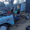 chevrolet bel air/150/210 1956. No body it was scrapped. Frame is decent.