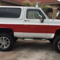 Chevrolet Blazer White/Red with 111,290 Miles, for sale!