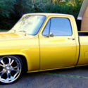 Chevrolet C10 TRUCK V8 LOWERED 350 A/C HEAT PWR WINDOWS LOCKS 22&#034; 1500 SILVERADO