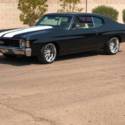 Chevrolet Chevelle Black with 1,000 Miles, for sale!