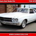 Chevrolet Chevelle Ghost White with 33,337 Miles, for sale!