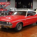 Chevrolet Chevelle Red with 34,717 Miles, for sale!