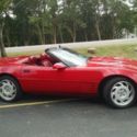 chevrolet corvette conertible