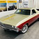 Chevrolet El Camino Red / Champagne with 67,949 Miles, for sale!