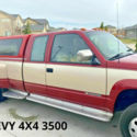Chevrolet K3500 silverado  extra cab long bed 4x4 454 very nice condition video