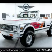 Chevrolet K5 Blazer White with 65587 Miles, for sale!