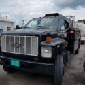 Chevrolet Kodiac tank wagon 1991; CAT 6.6 diesel; 2250 gallon 5-compartment tank