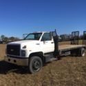 Chevrolet Kodiak Flat bed w/ Hydraulic Ramps - Cat 3116 diesel - 6 speed manual