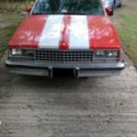 Chevrolet Red Rally Stripes 1985 El Camino With Bed Liner