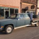 Chevy 3500 1991 1ton Arizona military 110k 2x4 crew cab 3+3 Cheyenne 10x8 flatbe